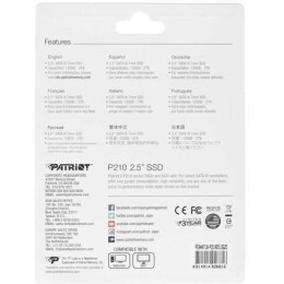 Накопитель SSD Patriot 512Gb P210 P210S512G25 {SATA 3.0}